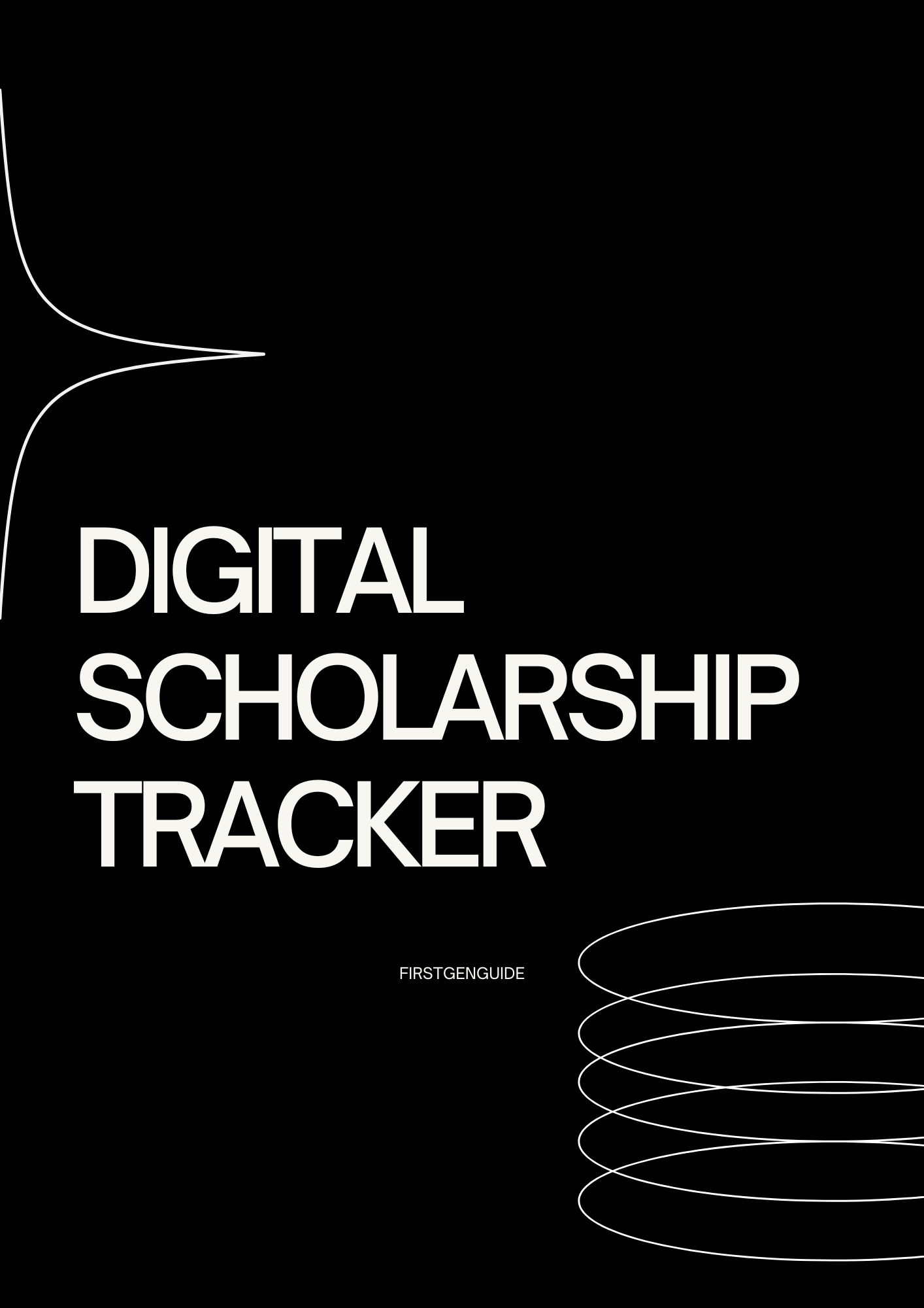 Scholarship tracker